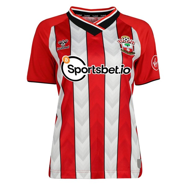 Camiseta Southampton Replica Primera Ropa Mujer 2021/22